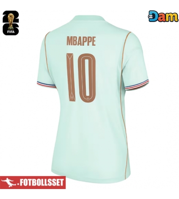 Frankrike Kylian Mbappe #10 Bortatröja Dam VM 2026 Kortärmad